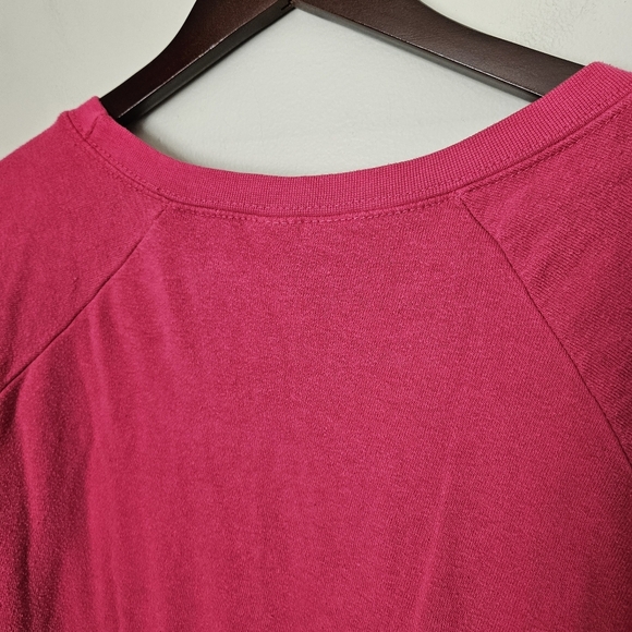 Johnson & Wales University Pink Crewneck Sweatshirt MV Sport Women’s Large JWU - Picture 10 of 10